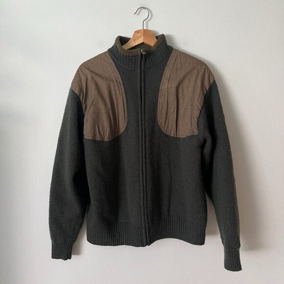 Beretta Wool Shooting Jacket Green Men's Size Medium - Picture 1 of 8